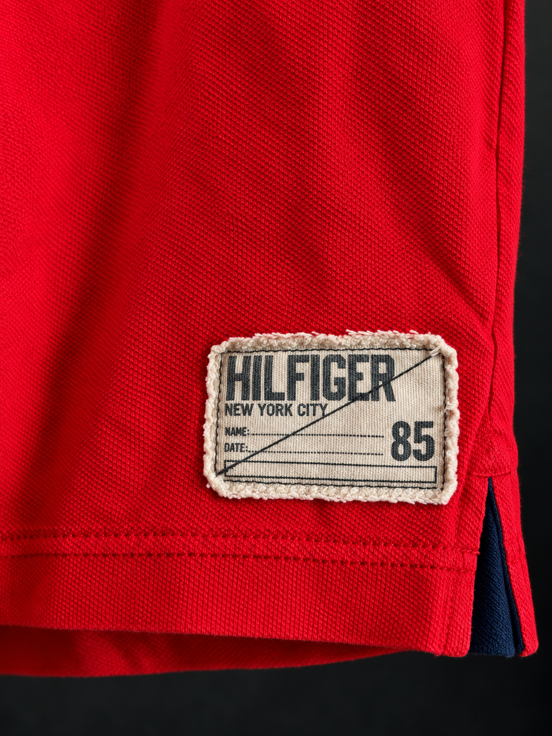 Tommy Hilfiger New York Red Polo Shirt – Size M